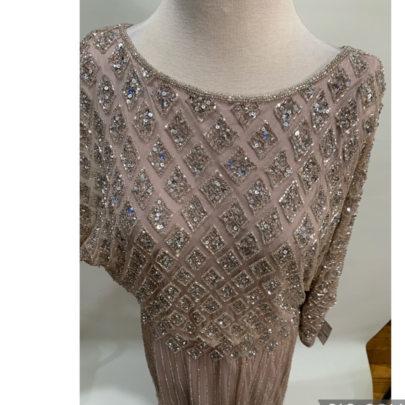 Pisarro Nights long sleeve mother bride dress 8p - Picture 5 of 9